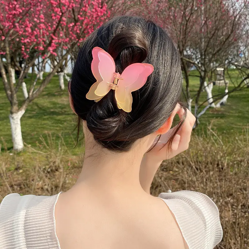 Spring Butterfly Hairpin Clip for Women - Image 2
