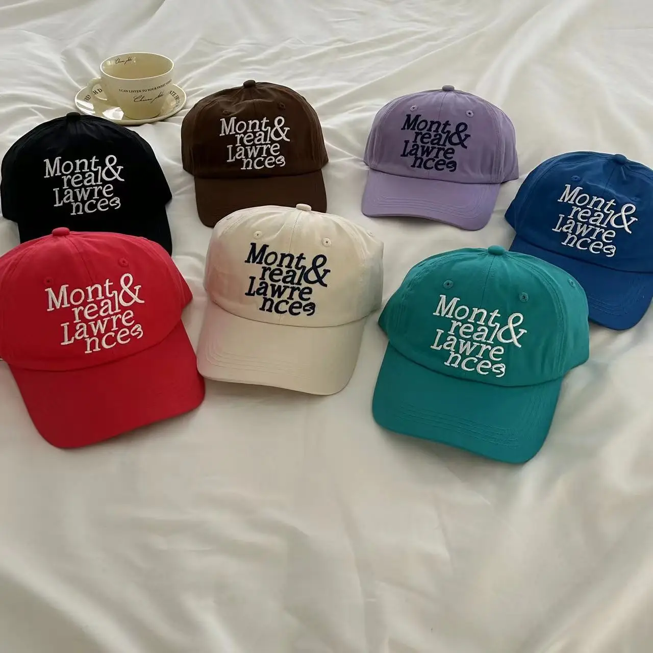Red Mont & Real Haircuts Women Cap Spring Summer