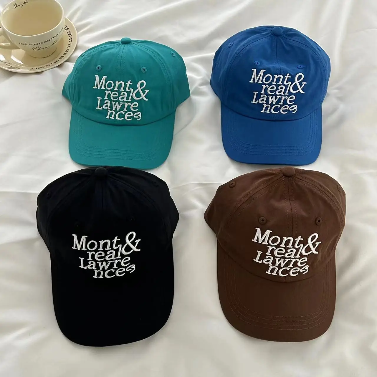 Red Mont & Real Haircuts Women Cap Spring Summer
