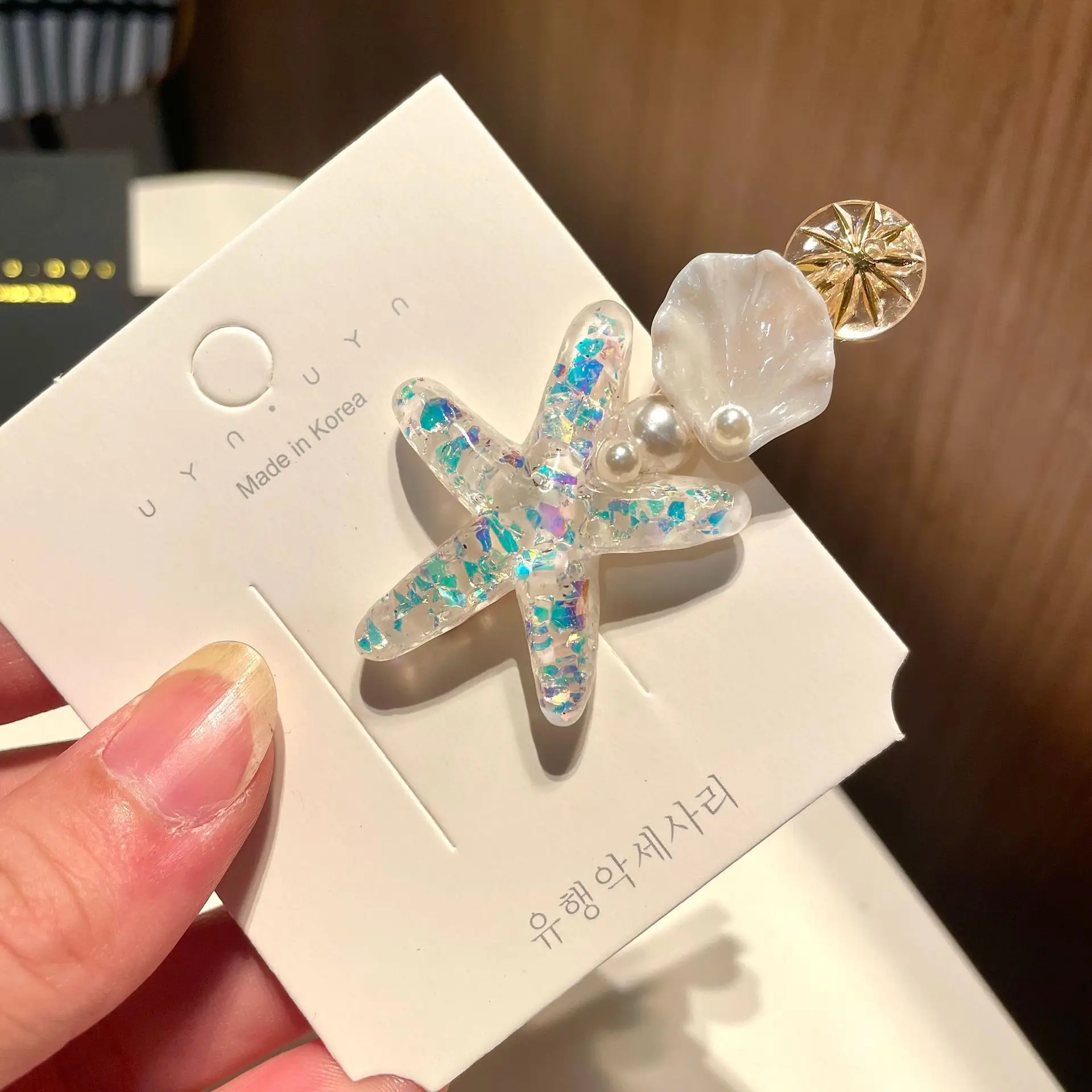 Pearl Shell Hairpin Clip for Women - Image 18