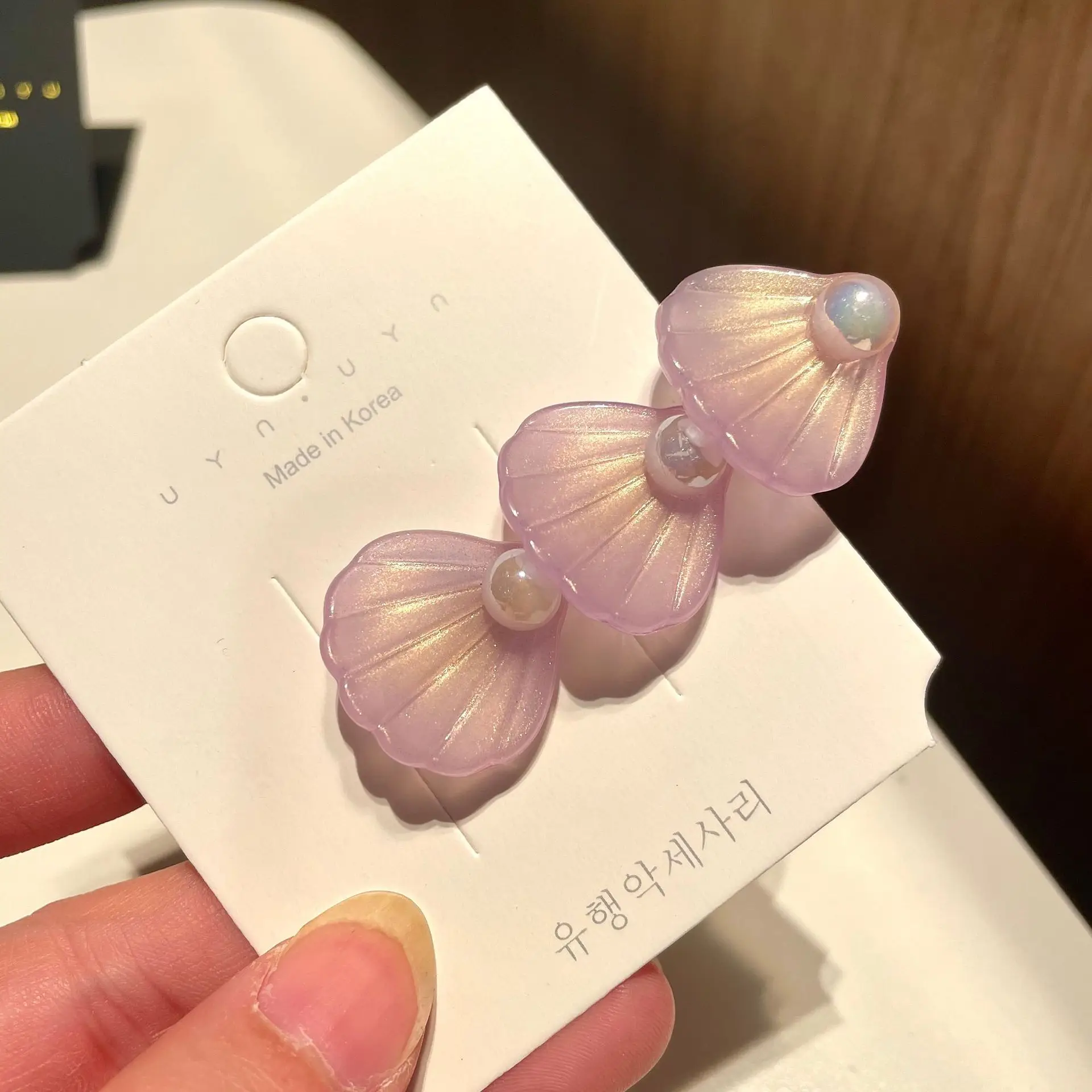 Pearl Shell Hairpin Clip for Women - Image 35