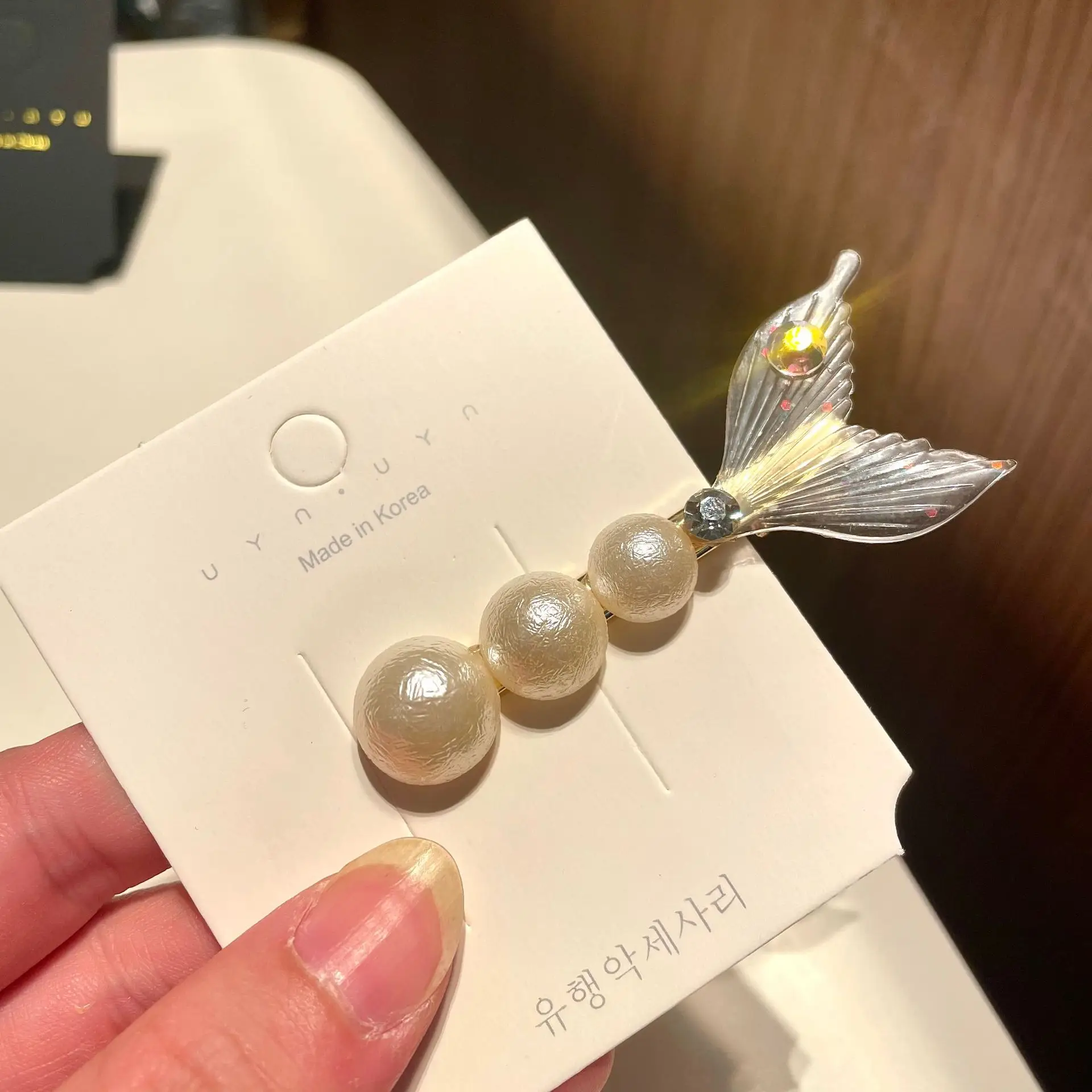 Pearl Shell Hairpin Clip for Women - Image 39