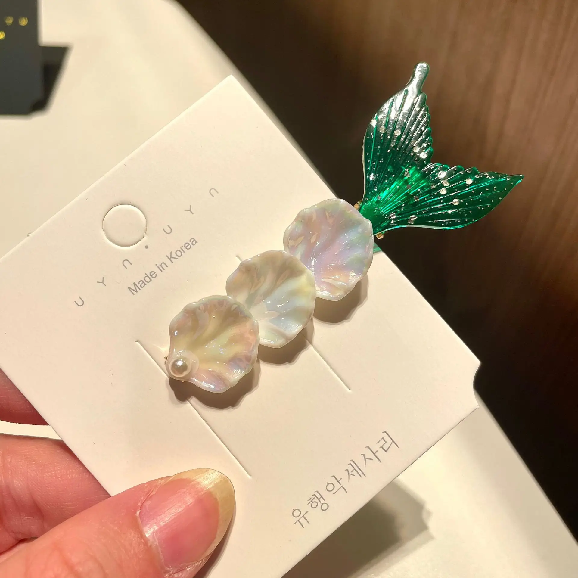 Pearl Shell Hairpin Clip for Women - Image 49
