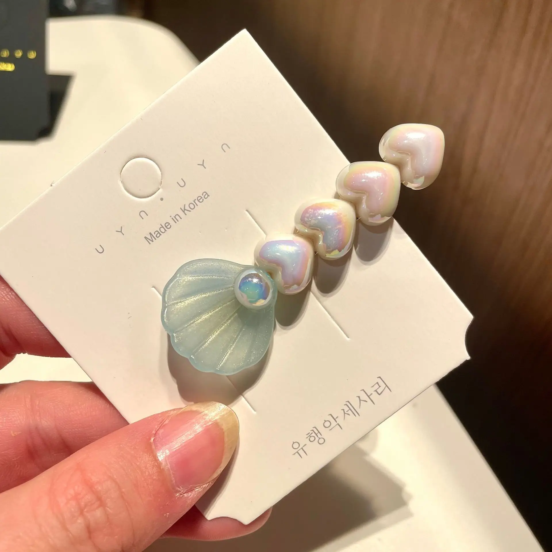 Pearl Shell Hairpin Clip for Women - Image 50