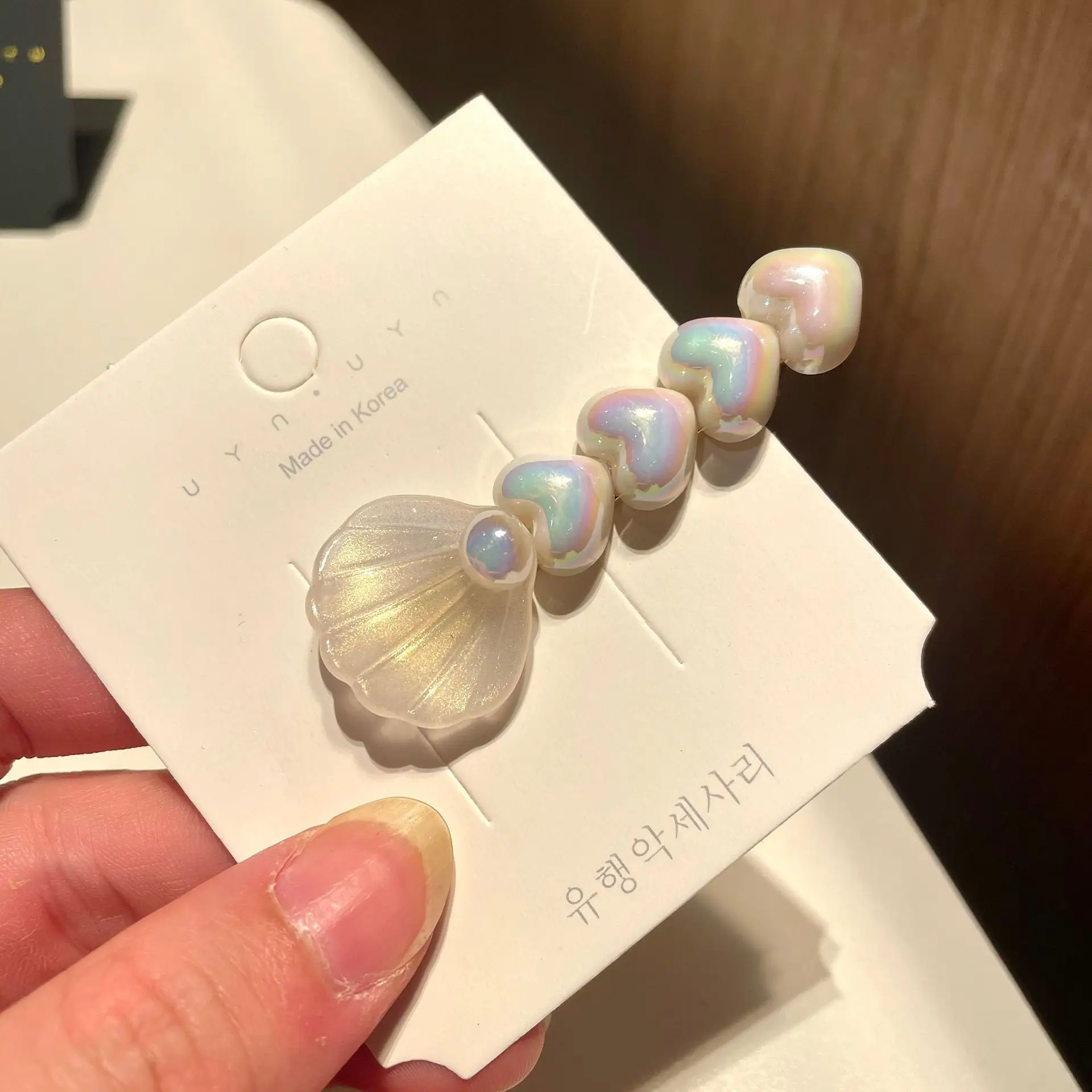 Pearl Shell Hairpin Clip for Women - Image 60