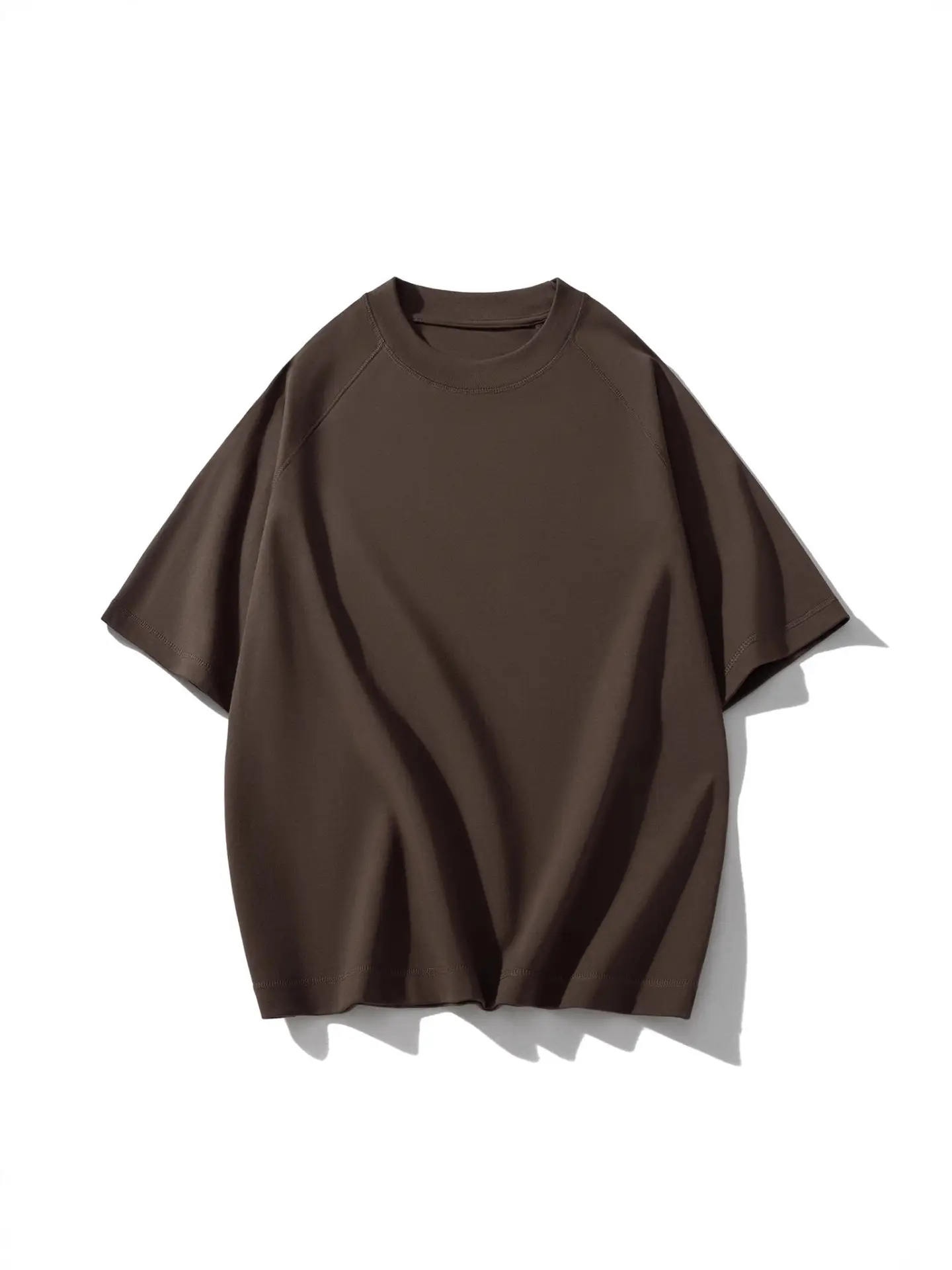 300g Heavy Raglan Pure Cotton T-Shirt for Men - Image 13