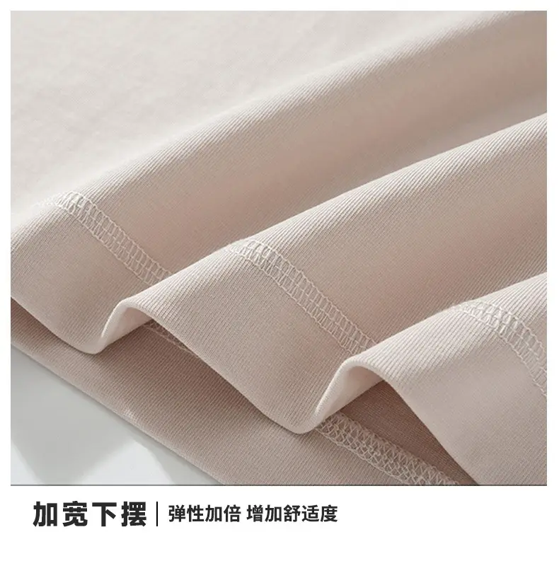 300g Heavy Raglan Pure Cotton T-Shirt for Men — feature 15