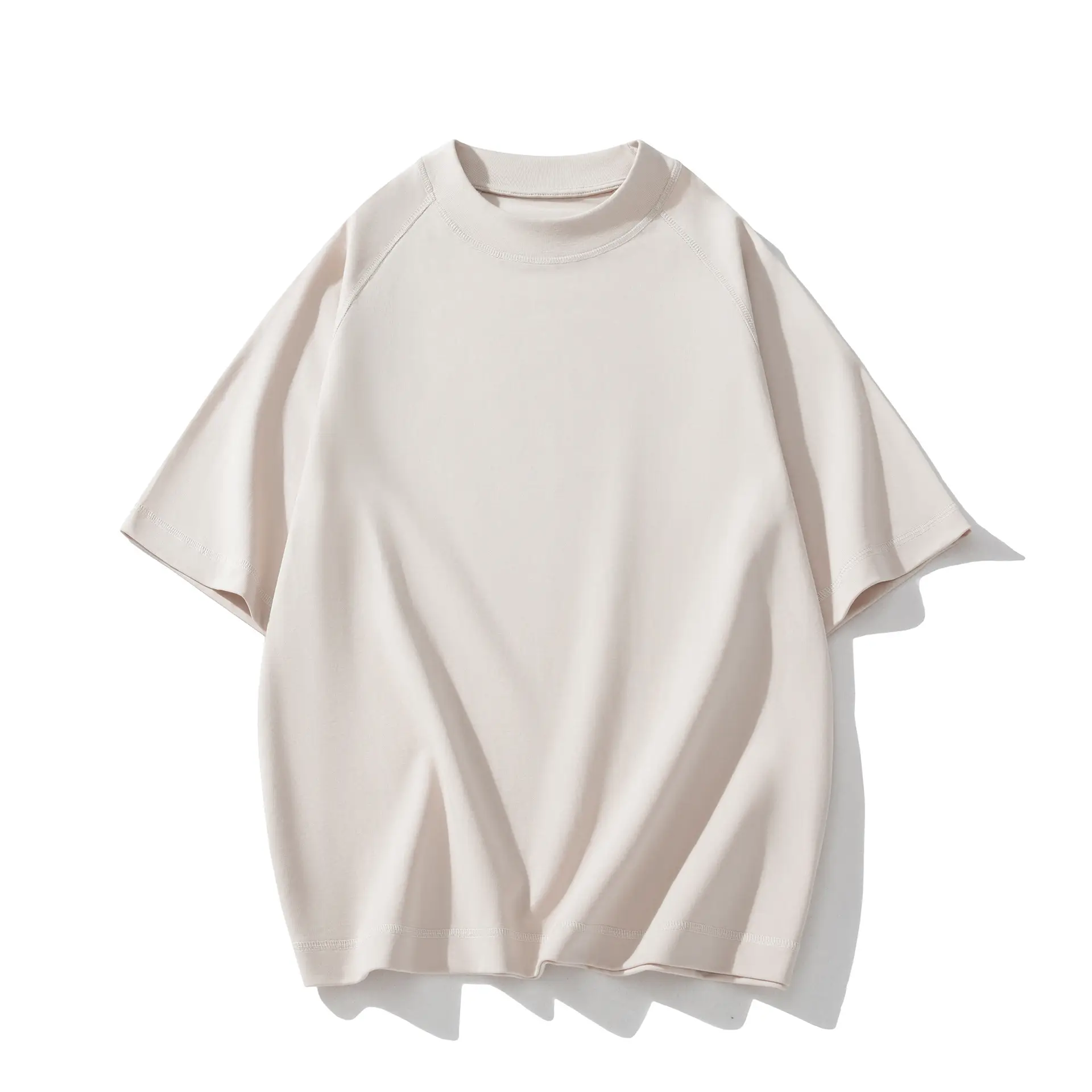 300g Heavy Raglan Pure Cotton T-Shirt for Men - Image 4