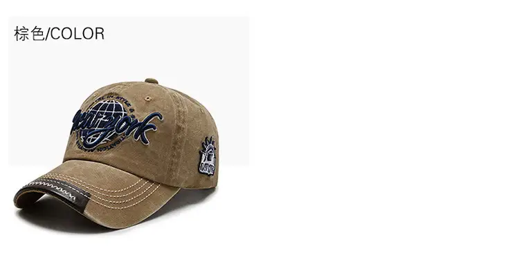 Men Denim Sun Hat with "Bergamo" Logo — feature 5