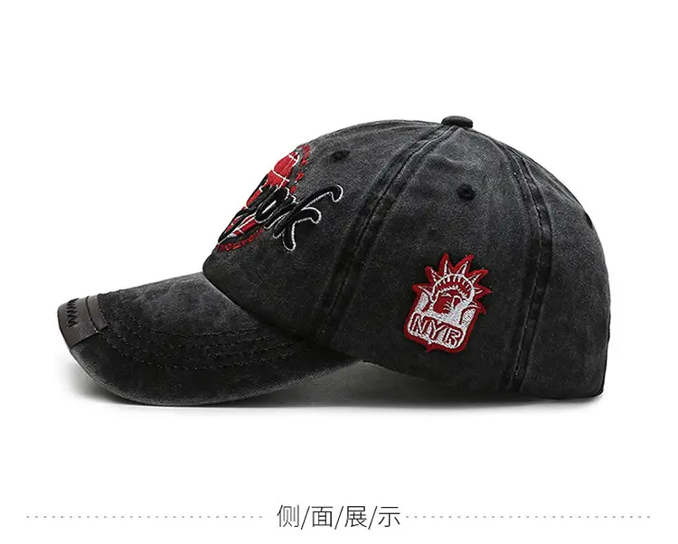 Men Denim Sun Hat with "Bergamo" Logo — feature 8