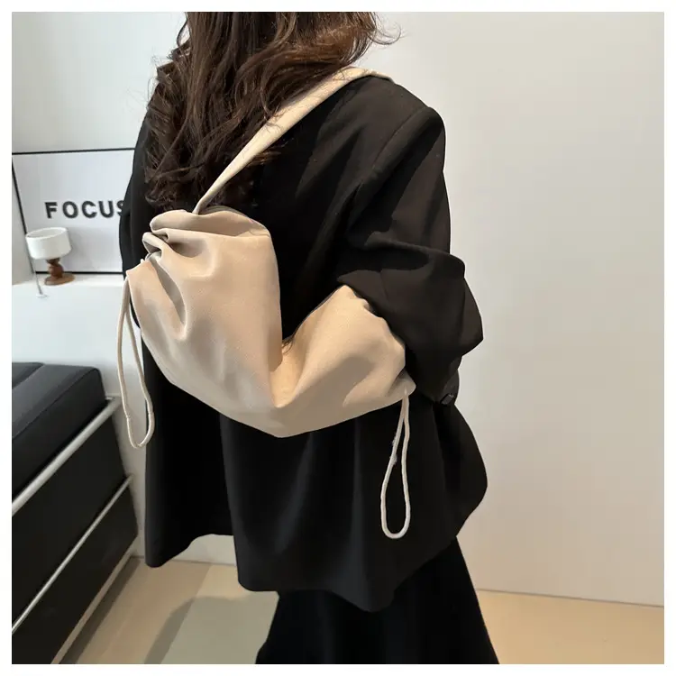 Casual Solid Large Capacity Shoulder Bag Women 2024 — feature 15