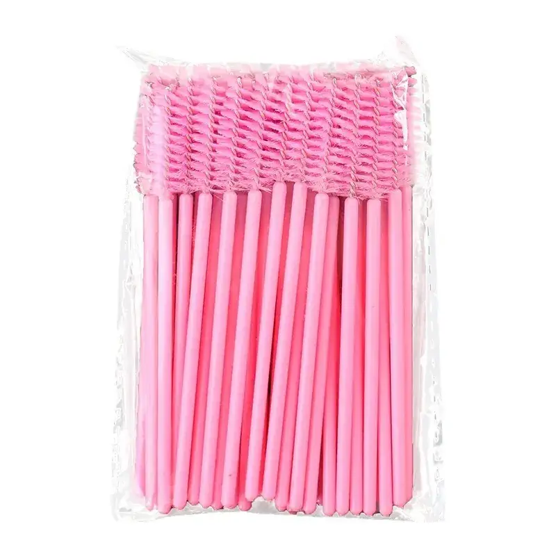 Crystal Solid Eyebrow & Eyelash Brush Set 50Pcs Colorful - Image 20