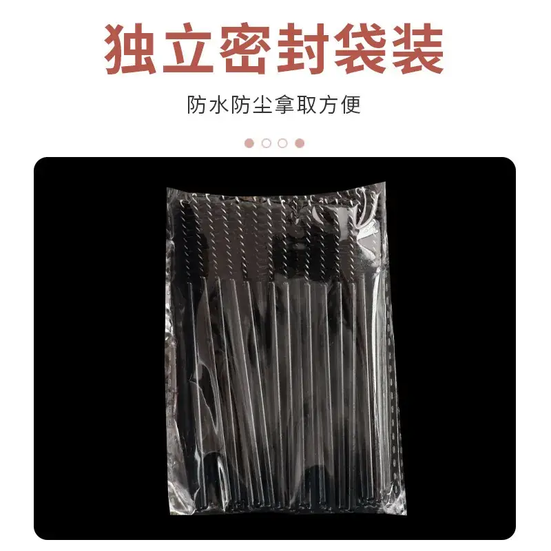Crystal Solid Eyebrow & Eyelash Brush Set 50Pcs Colorful — feature 13