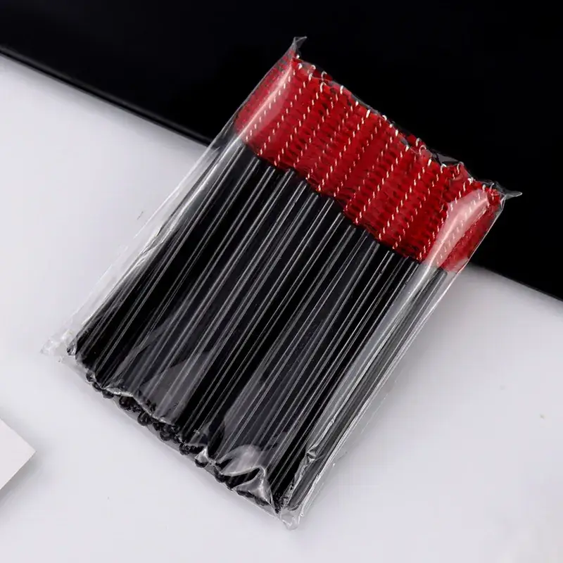 Crystal Solid Eyebrow & Eyelash Brush Set 50Pcs Colorful - Image 14