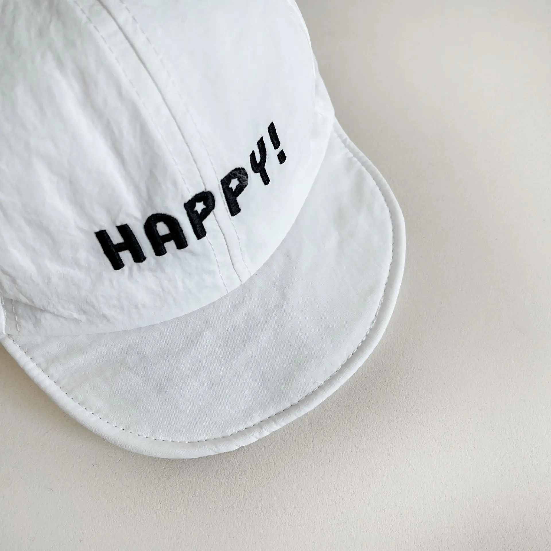 Kids Happy Hat Sun Proof Beige Brown — feature 9