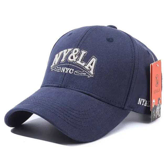Men's Brown Embroidered Baseball Cap with Big Head - Image 7