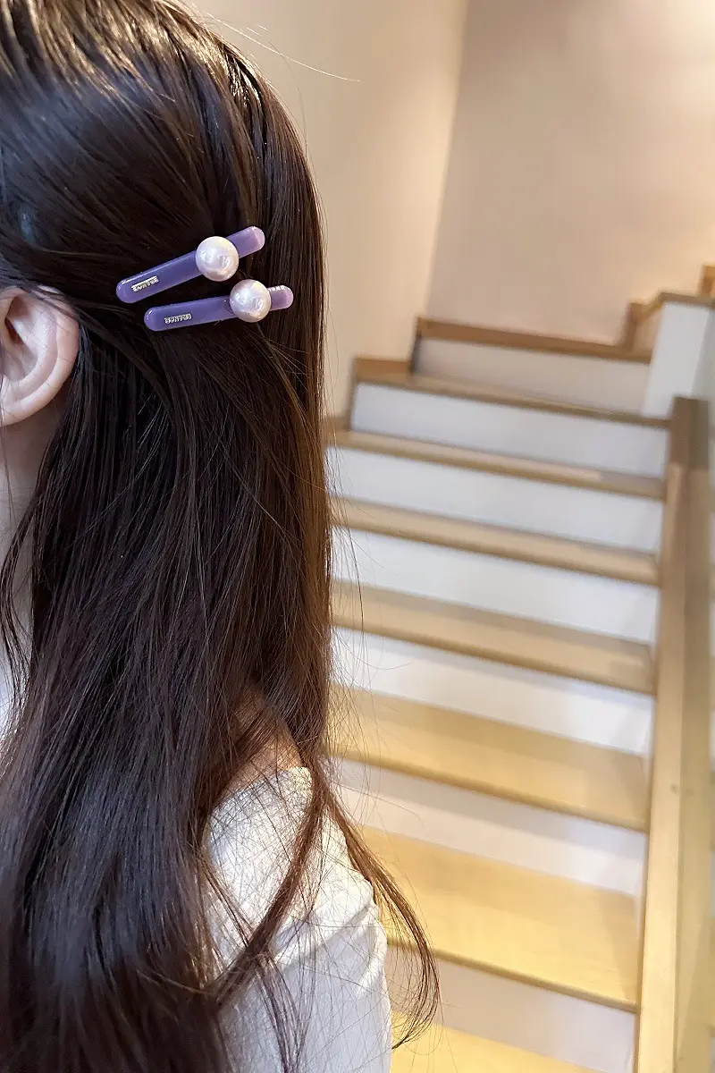 Pearl Clip for Hairpin & Bangs Set — feature 4