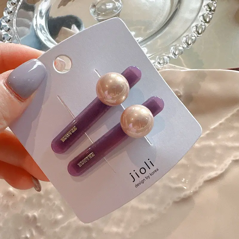 Pearl Clip for Hairpin & Bangs Set - Image 11