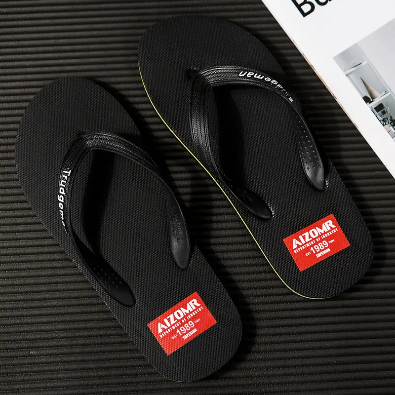 Men's Flip-flops Summer Non-slip Outdoor Sandals Flip-flops Men's Summer Sandals Men's Casual Rubber Beach Shoes Men's - Image 8