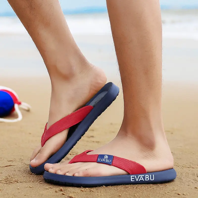 Men's Flip-flops Summer Non-slip Outdoor Sandals Flip-flops Men's Summer Sandals Men's Casual Rubber Beach Shoes Men's - Image 9
