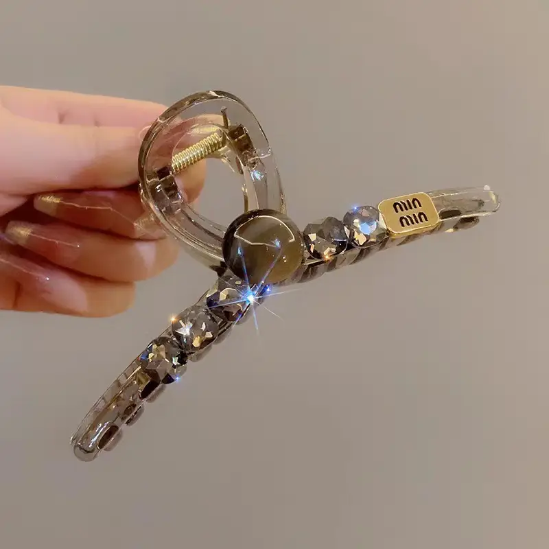 High-End Korean Style Pearl Shark Hair Clip