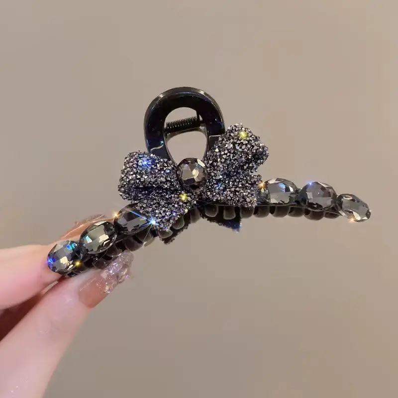 High-End Korean Style Pearl Shark Hair Clip