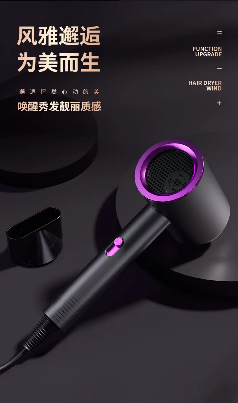 High Power Hair Dryer with Blue Light & Constant Temp — feature 22