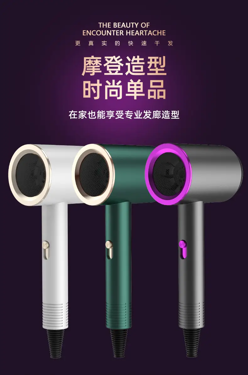 High Power Hair Dryer with Blue Light & Constant Temp — feature 8