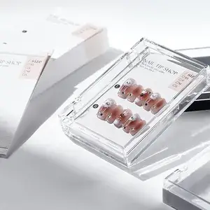 Transparent Double-Layer Nail Storage Box for Home Use — feature 13