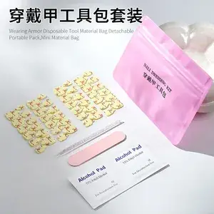 Transparent Double-Layer Nail Storage Box for Home Use — feature 23