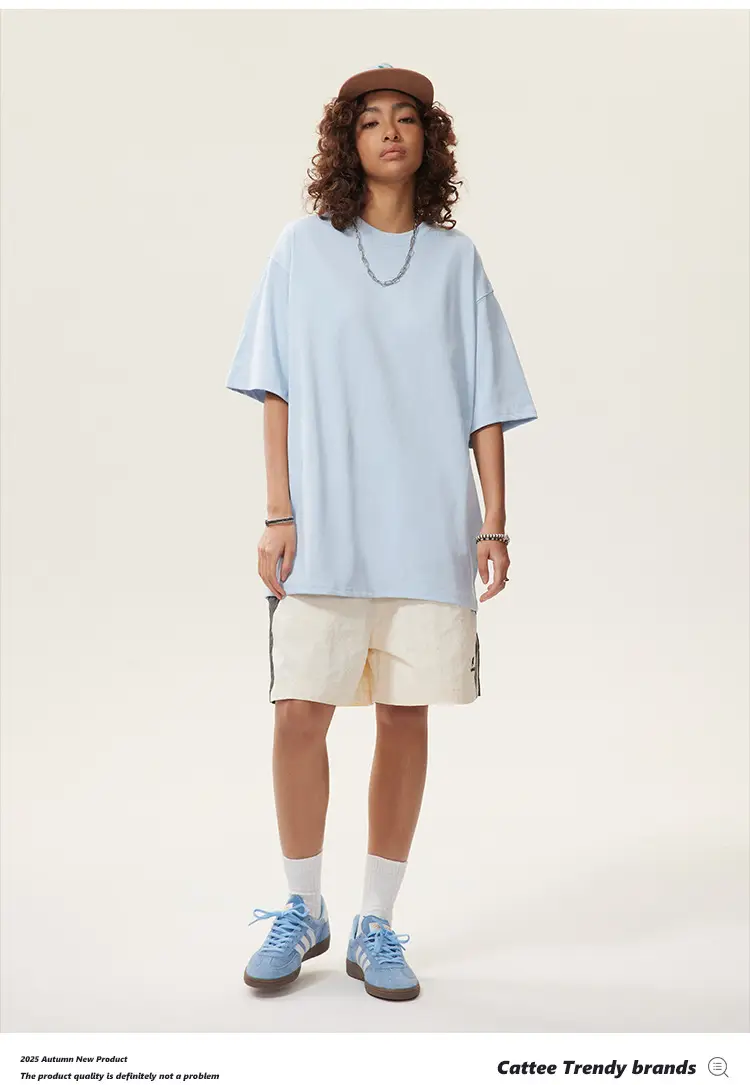 Men Green Cotton T-Shirt Short Sleeve Loose Fit — feature 24