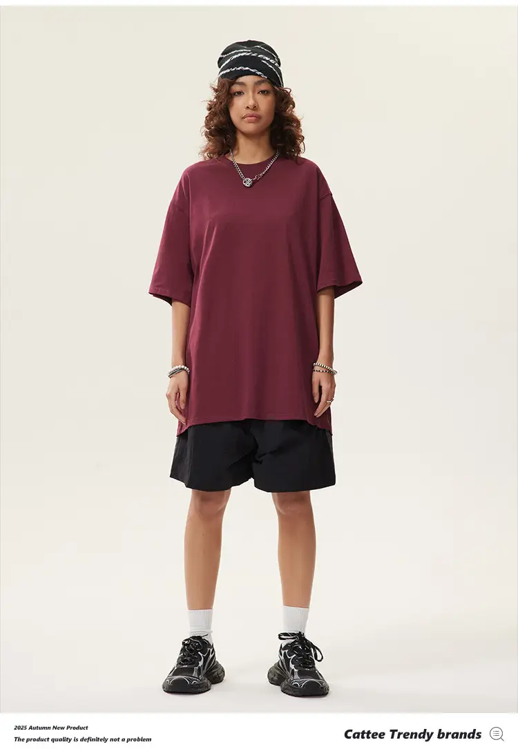 Men Green Cotton T-Shirt Short Sleeve Loose Fit — feature 32