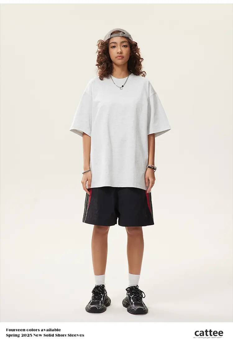 Men Green Cotton T-Shirt Short Sleeve Loose Fit — feature 38