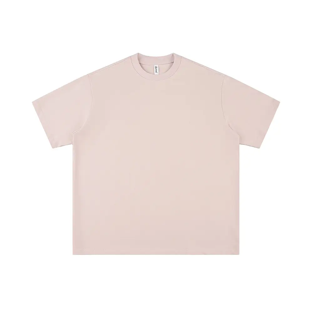 Men Green Cotton T-Shirt Short Sleeve Loose Fit - Image 4
