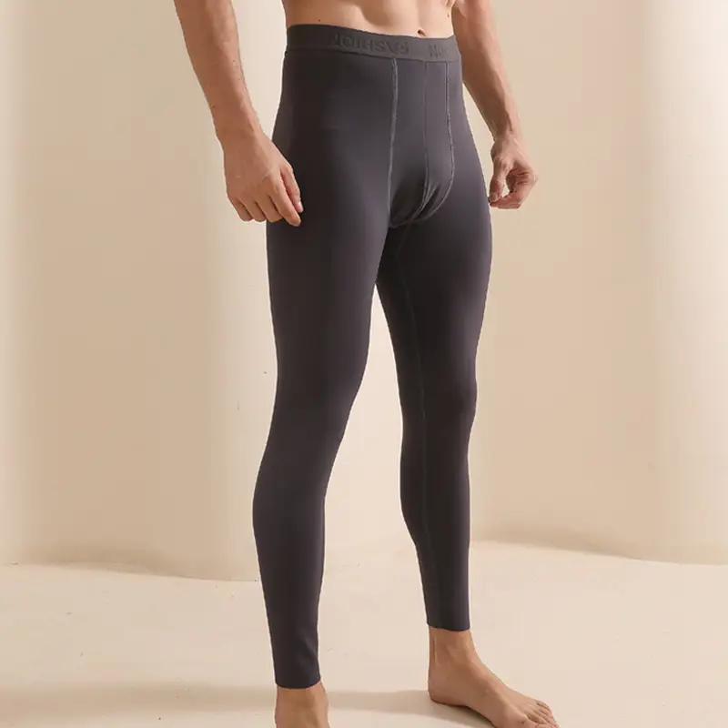 Men's Fleece Lined Shark Pants Black Two Wear - Image 8