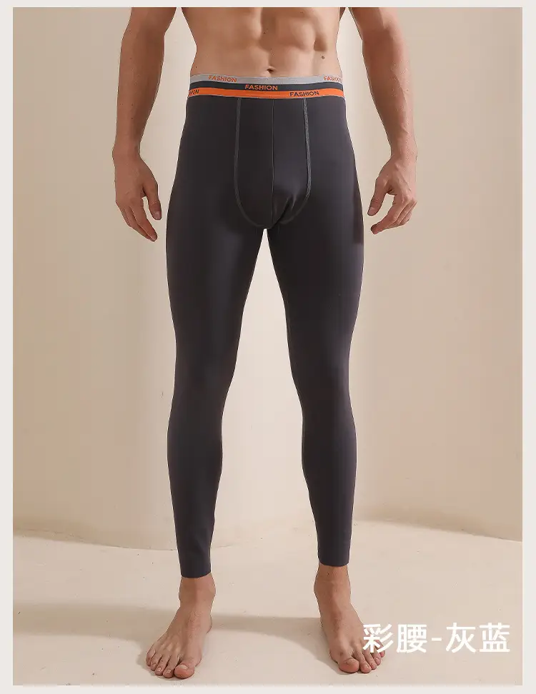 Men's Fleece Lined Shark Pants Black Two Wear — feature 23