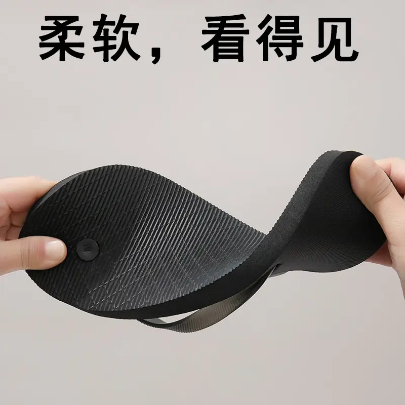 New Beach Flip-Flops Women's Summer Wear DIY Seaside Solid Color Clip Flat Sandals Women's Wholesale - Image 11