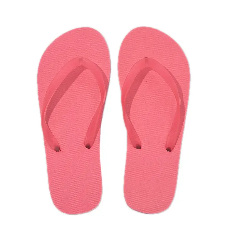 New Beach Flip-Flops Women's Summer Wear DIY Seaside Solid Color Clip Flat Sandals Women's Wholesale - Image 12