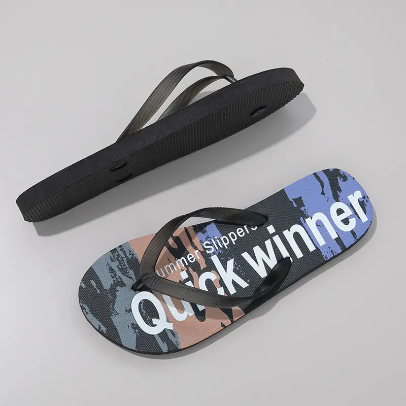 New Beach Flip-Flops Women's Summer Wear DIY Seaside Solid Color Clip Flat Sandals Women's Wholesale — feature 7