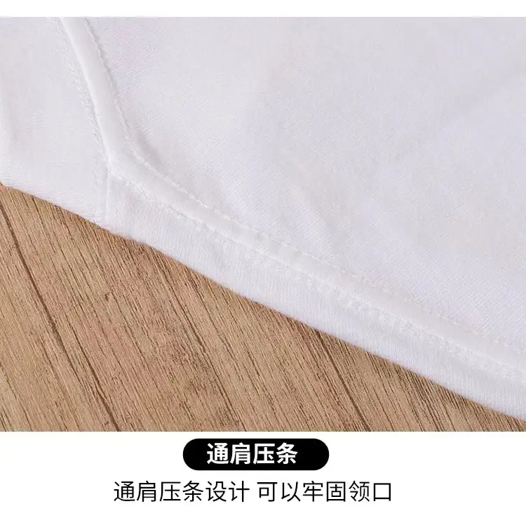 Men's Pink Loose Cotton T-Shirt Plus Size — feature 10
