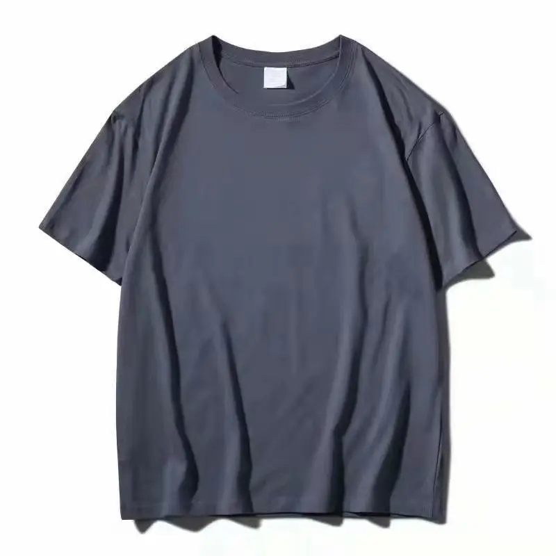 Men's Pink Loose Cotton T-Shirt Plus Size - Image 3