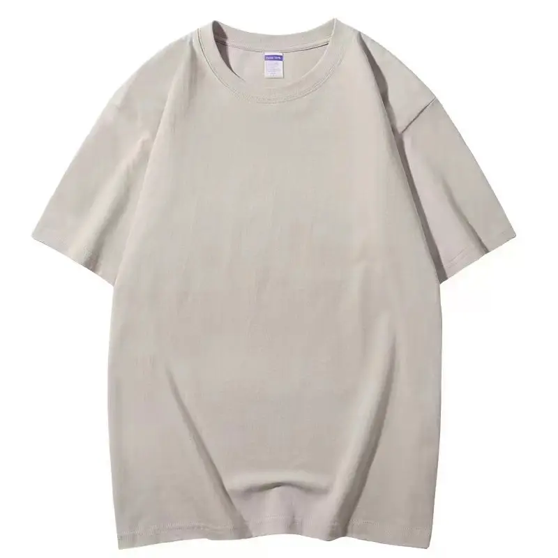 Men's Pink Loose Cotton T-Shirt Plus Size - Image 6