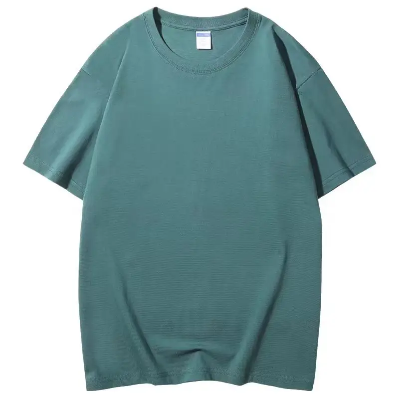 Men's Pink Loose Cotton T-Shirt Plus Size - Image 7