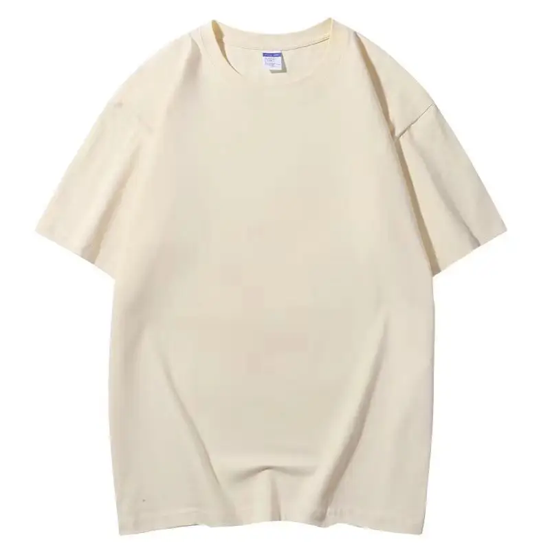 Men's Pink Loose Cotton T-Shirt Plus Size - Image 8