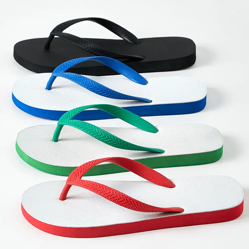 Thai flip flops men's summer non-slip slippers trendy rubber wear-resistant indoor and outdoor beach shoes personality student - Image 7