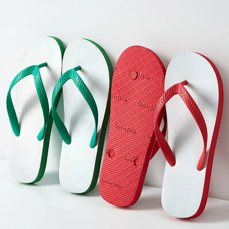 Thai flip flops men's summer non-slip slippers trendy rubber wear-resistant indoor and outdoor beach shoes personality student - Image 9
