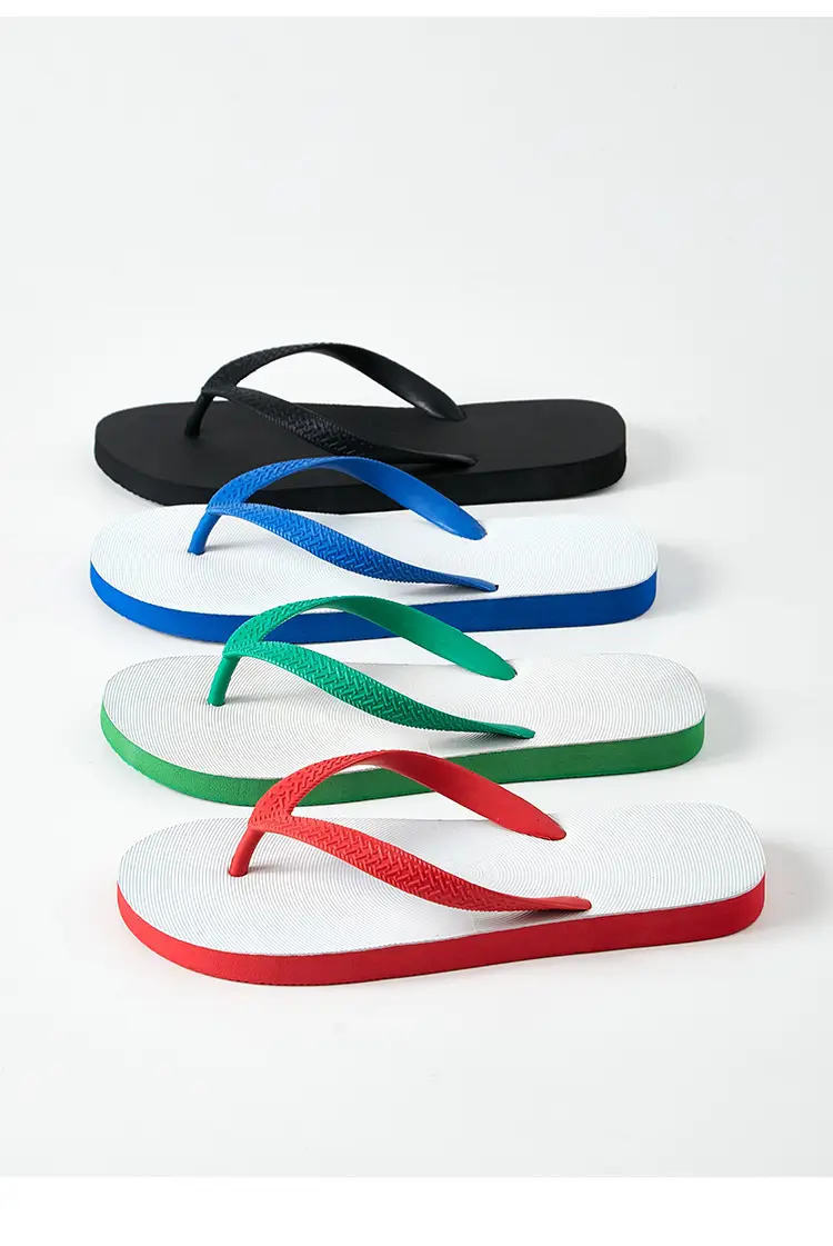 Thai flip flops men's summer non-slip slippers trendy rubber wear-resistant indoor and outdoor beach shoes personality student — feature 23