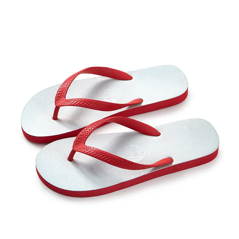 Thai flip flops men's summer non-slip slippers trendy rubber wear-resistant indoor and outdoor beach shoes personality student - Image 2