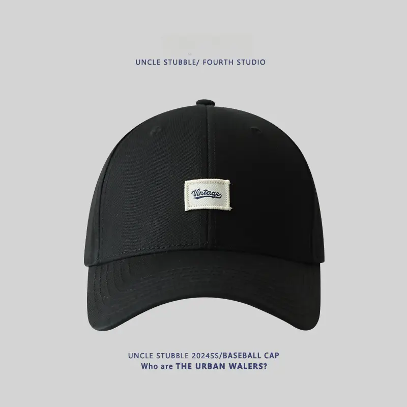 Men's Beige Logo Baseball Cap Unstitched - Image 9
