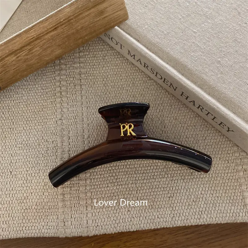 Golden Letter Hairpin for Women Fashion Clip — feature 12